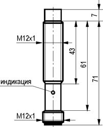 Габариты ISN EC2A-32P-4-LZS4-H